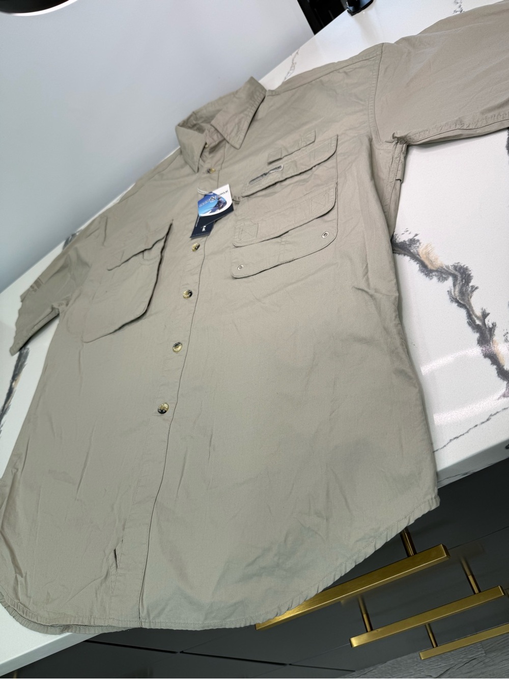 Hook & Tackle Outfitters Men’s Fishing Shirt Size L NWT